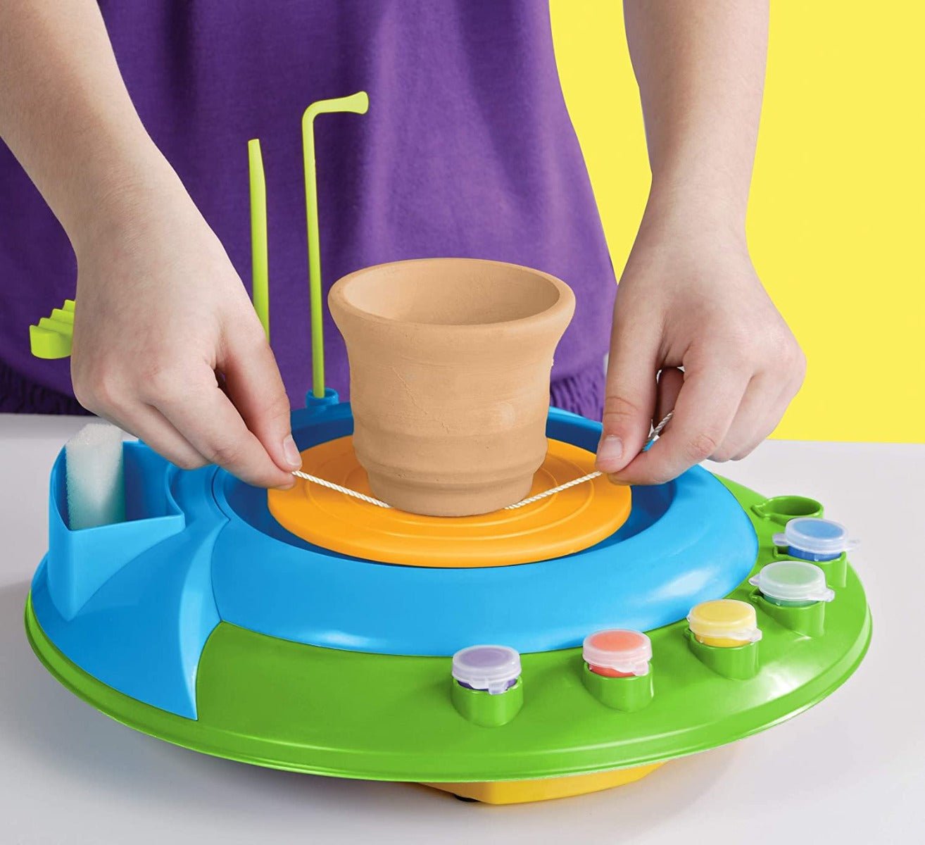 Cra - Z - Art Motorized Pottery Wheel Kit CA - 14500 - Colorland Toys