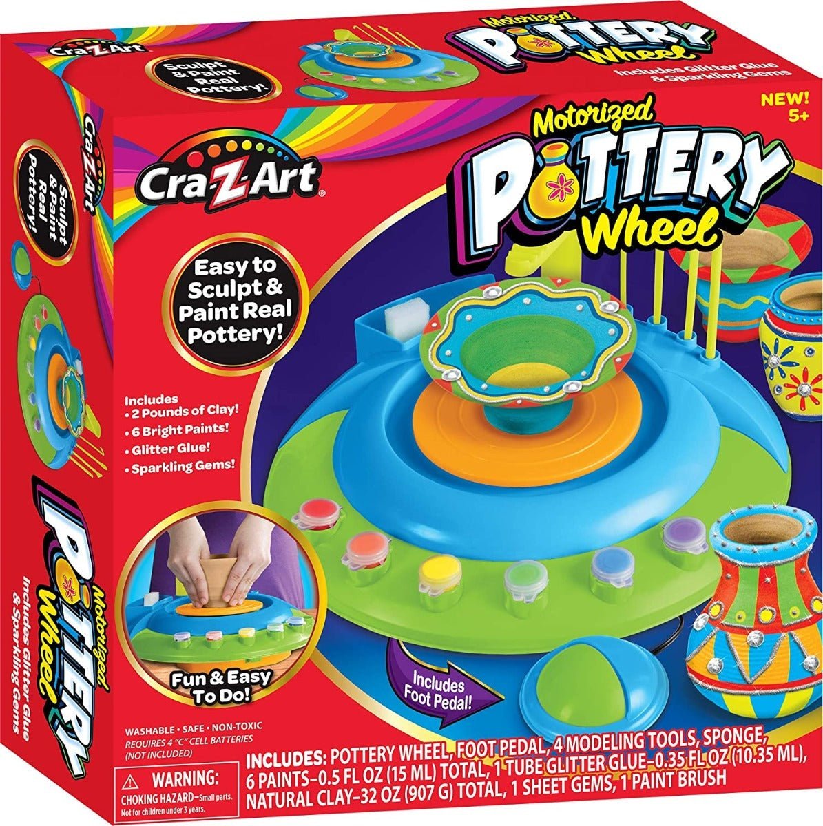 Cra-Z-Art Motorized Pottery Wheel Kit CA-14500 — image 1