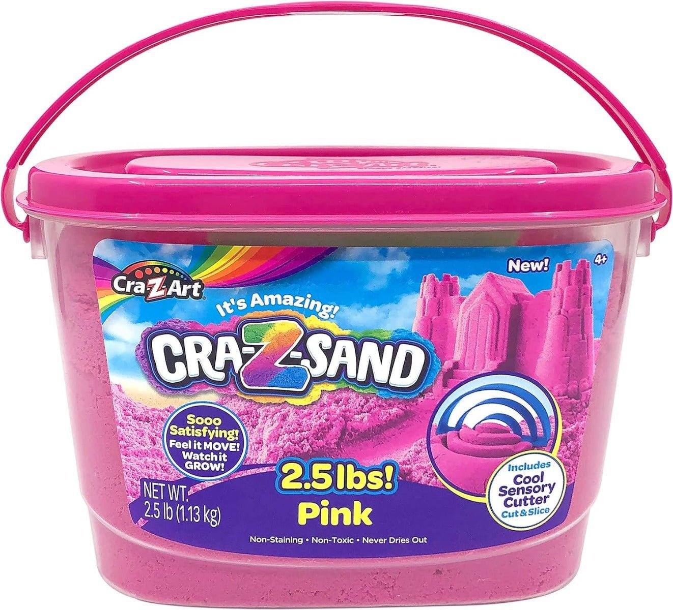Cra - Z - Sand Passion Pink 2.5lbs CA - 19663 - Colorland Toys
