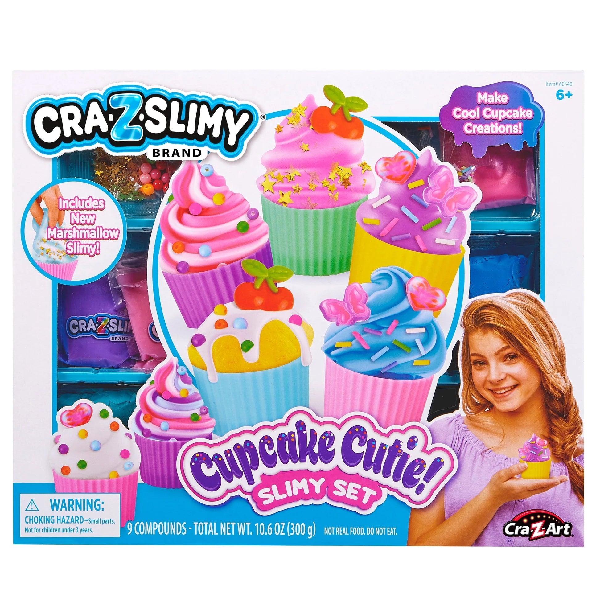 Cra - Z - Slimy Cupcake Cutie CA - 60540 - Colorland Toys