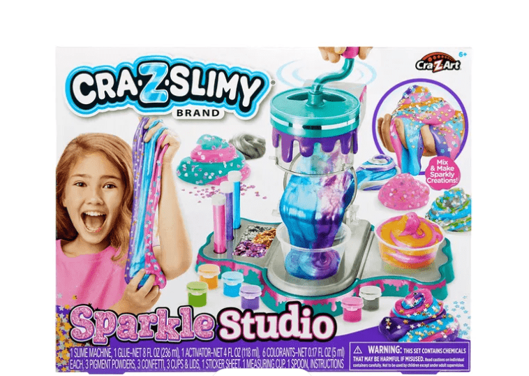 Cra - Z - Slimy Glitter Sparkle Studio CA - 60396 - Colorland Toys