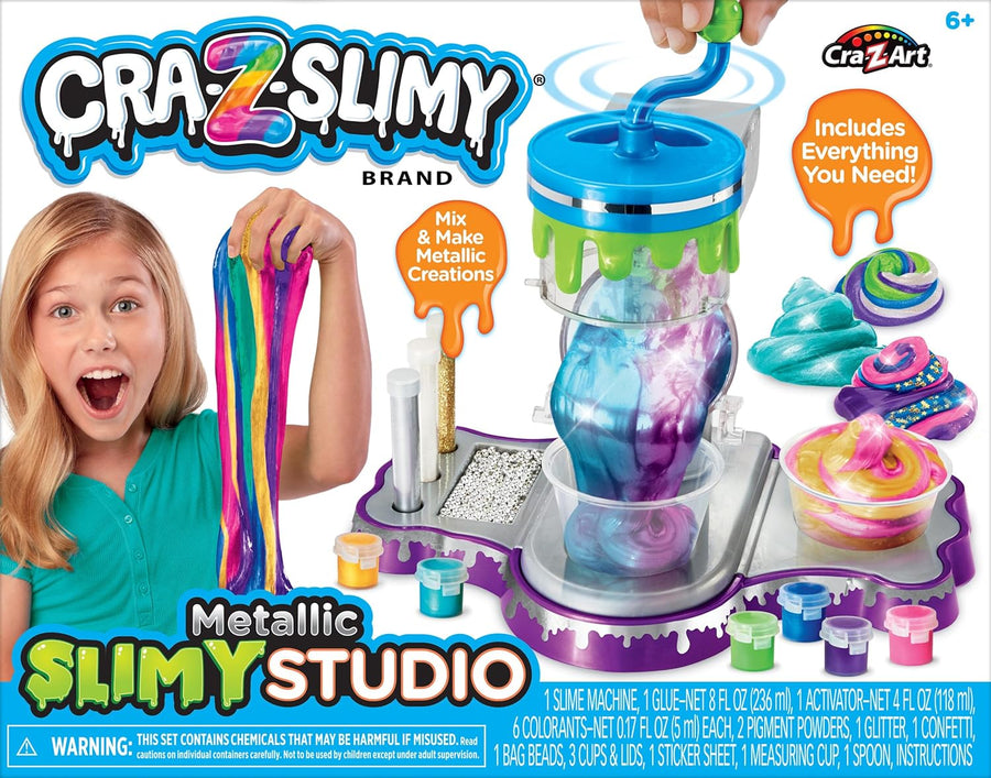 Cra-Z-Slimy Metalic Slimy Studio CA-60016