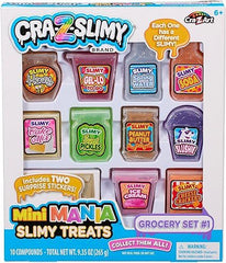 Cra - Z - Slimy Mini Mania Slimy Treats Grocery Set - Colorland Toys