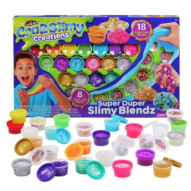 Cra-Z-Slimy Super Duper Slimy Blendz Slime Collection CA-19066