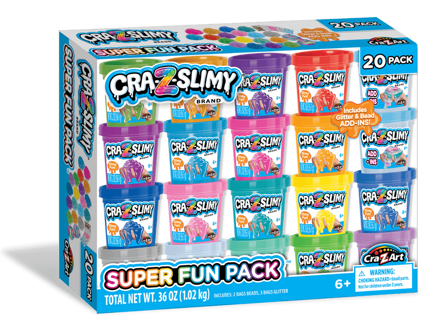 Cra-Z-Slimy Super Fun Pack 20 Pack CA-60023