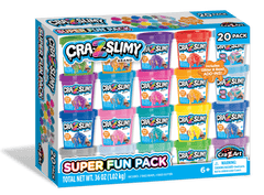Cra - Z - Slimy Super Fun Pack 20 Pack CA - 60023 - Colorland Toys