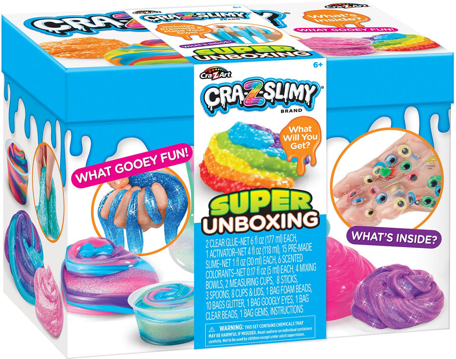 Cra-Z-Slimy Super Slime Unboxing CA-19446