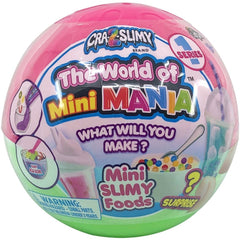 Cra - Z - Slimy World of Mini Mania Balls CA - 60160 - Colorland Toys