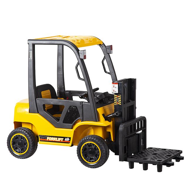Crane Forklift Ride on Yellow 1B2M — image 1