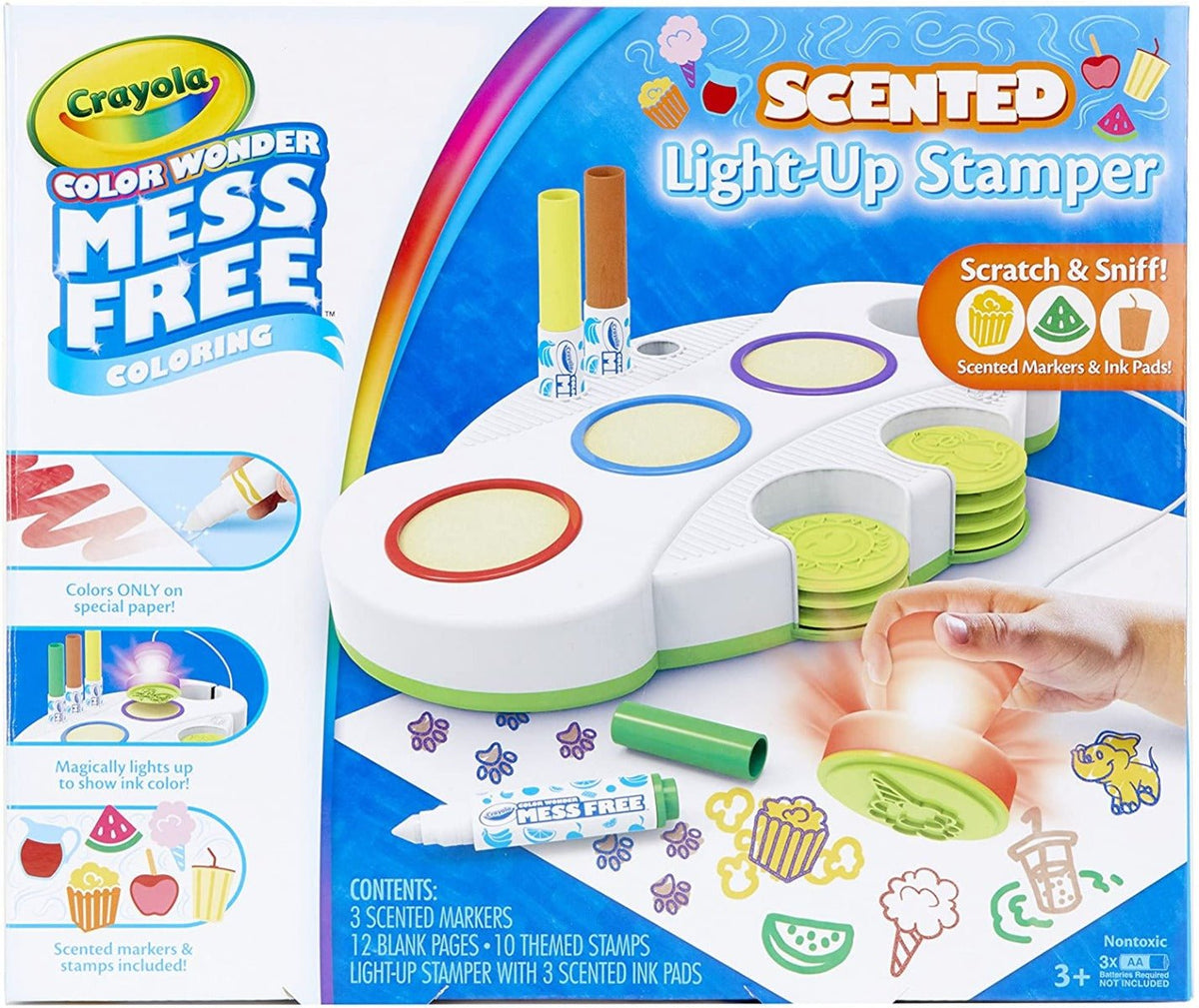 Crayola 26pc Color Wonder Scented Light-Up Stamper 75-2585 — image 1