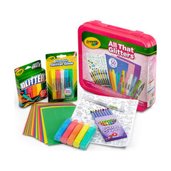 Crayola All That Glitters Art Case 04 - 6887 - Colorland Toys