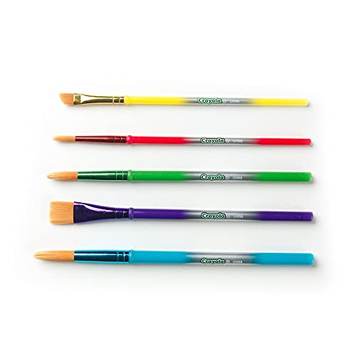 Crayola Art & Craft Brushes-5/Pkg 05-3506 — image 2