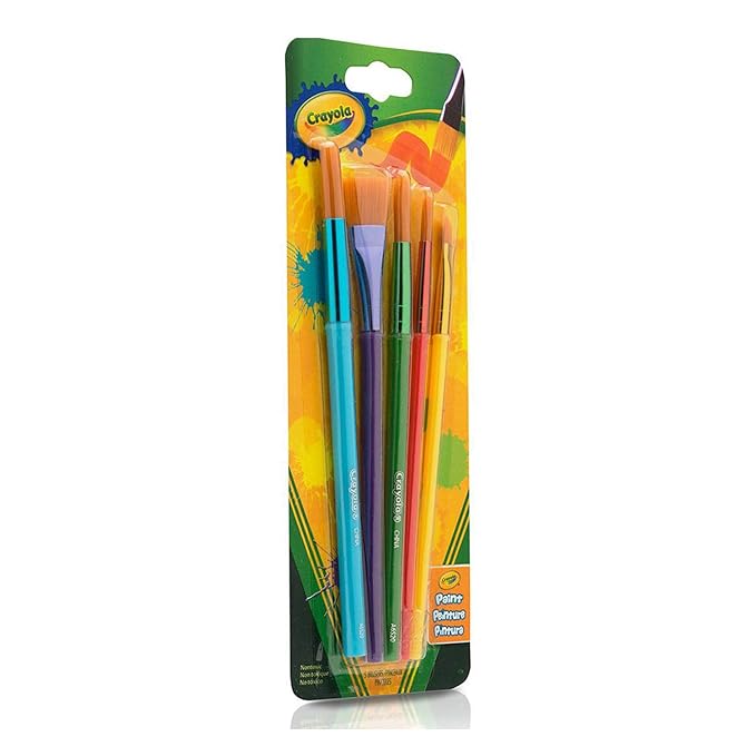 Crayola Art & Craft Brushes - 5/Pkg 05 - 3506 - Colorland Toys