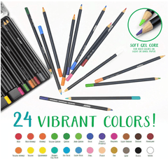 Crayola Blend & Shade Colored Pencils 24ct 68 - 2015 - Colorland Toys