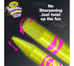 Crayola Bold & Bright Twistable Colored Pencils 12 count