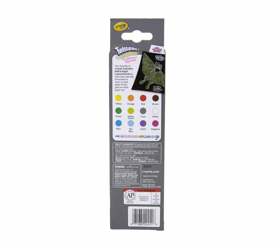 Crayola Bold & Bright Twistable Colored Pencils 12 count — image 7