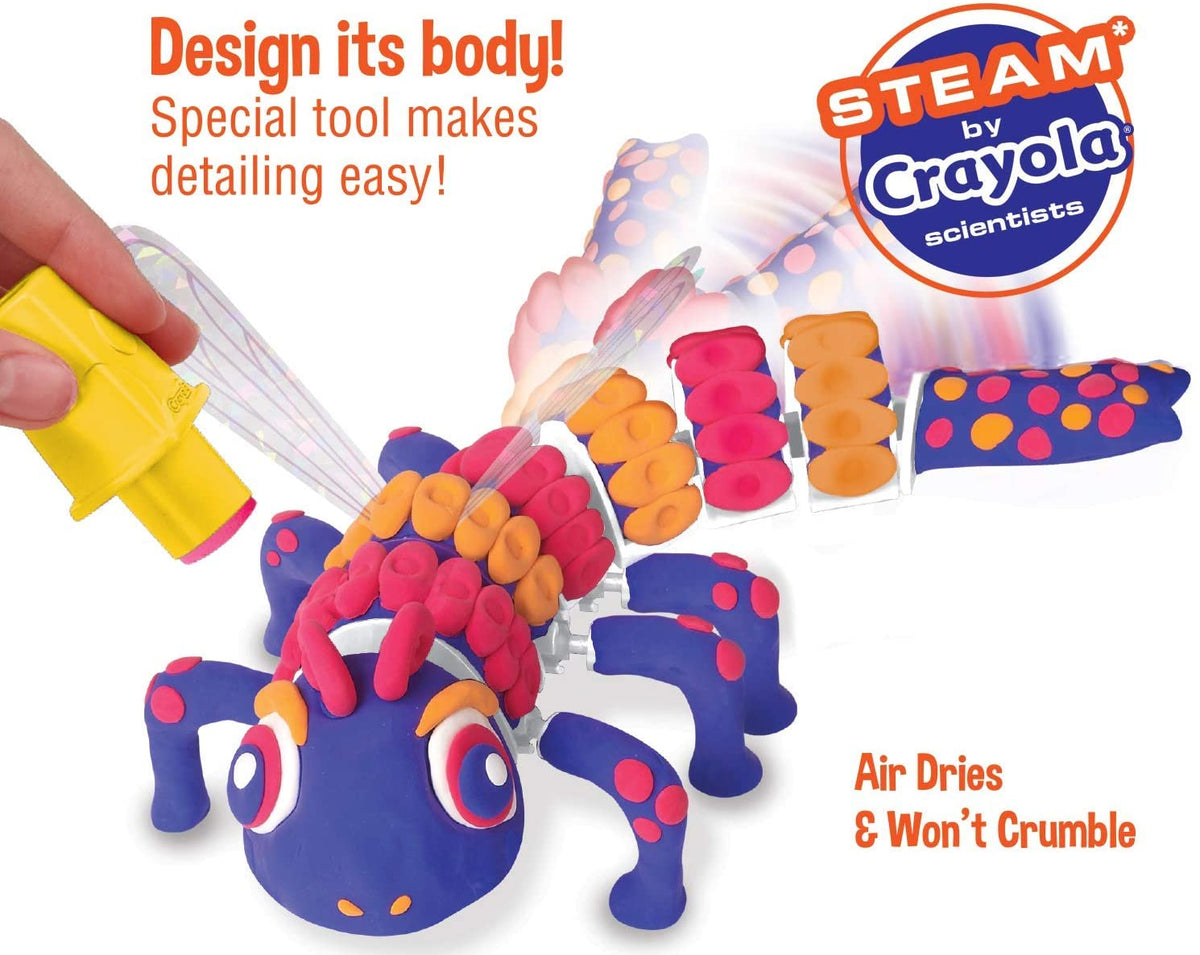 Crayola Build-A-Beast Model Magic Animal Kit Dragonfly 74-7341 — image 1