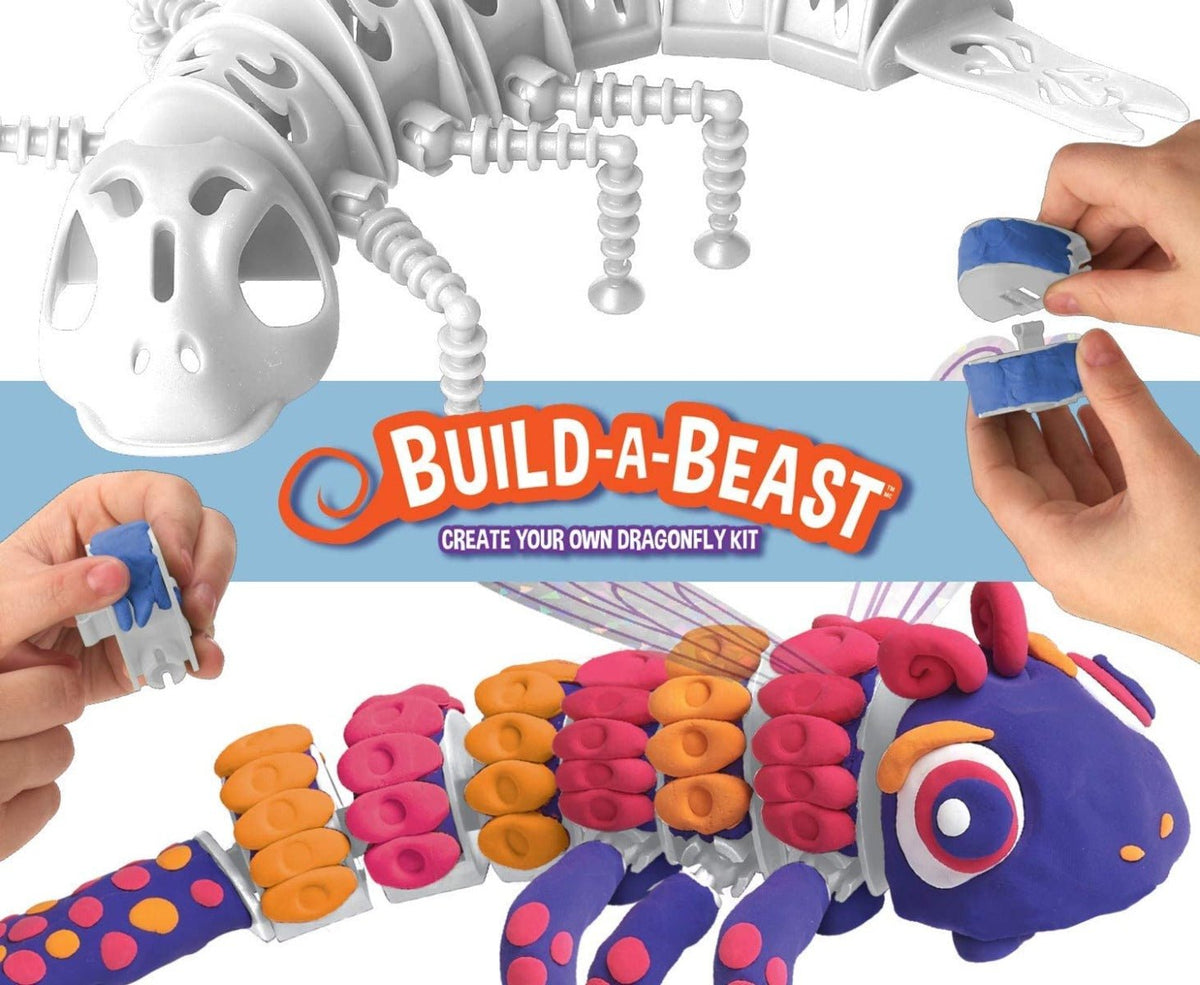 Crayola Build-A-Beast Model Magic Animal Kit Dragonfly 74-7341 — image 4