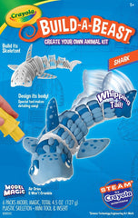 Crayola Build - A - Beast Model Magic Animal Kit Shark 74 - 7343 - Colorland Toys
