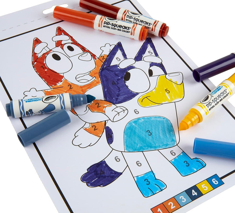 Crayola Color By Number Pad Bluey CY04-2776G — image 2