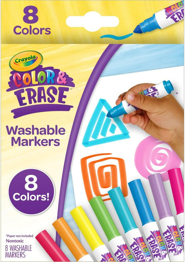 Crayola Color & Erase 8ct Markers CY81-1546