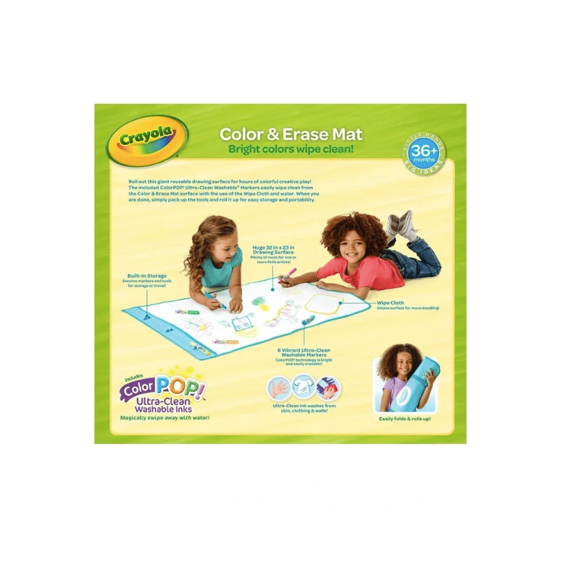 Crayola Color & Erase Reusable Mat — image 2