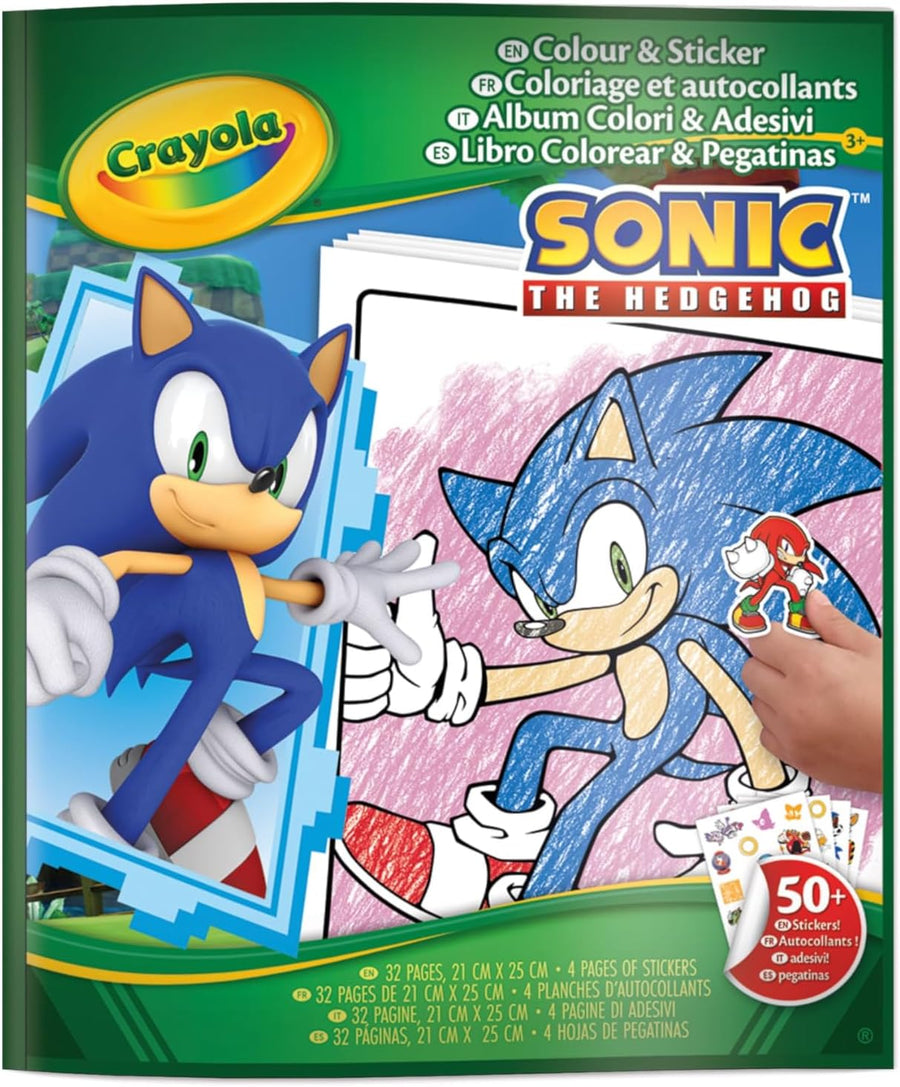 Crayola Color n Sticker Sonic CY04-0898G — image 3