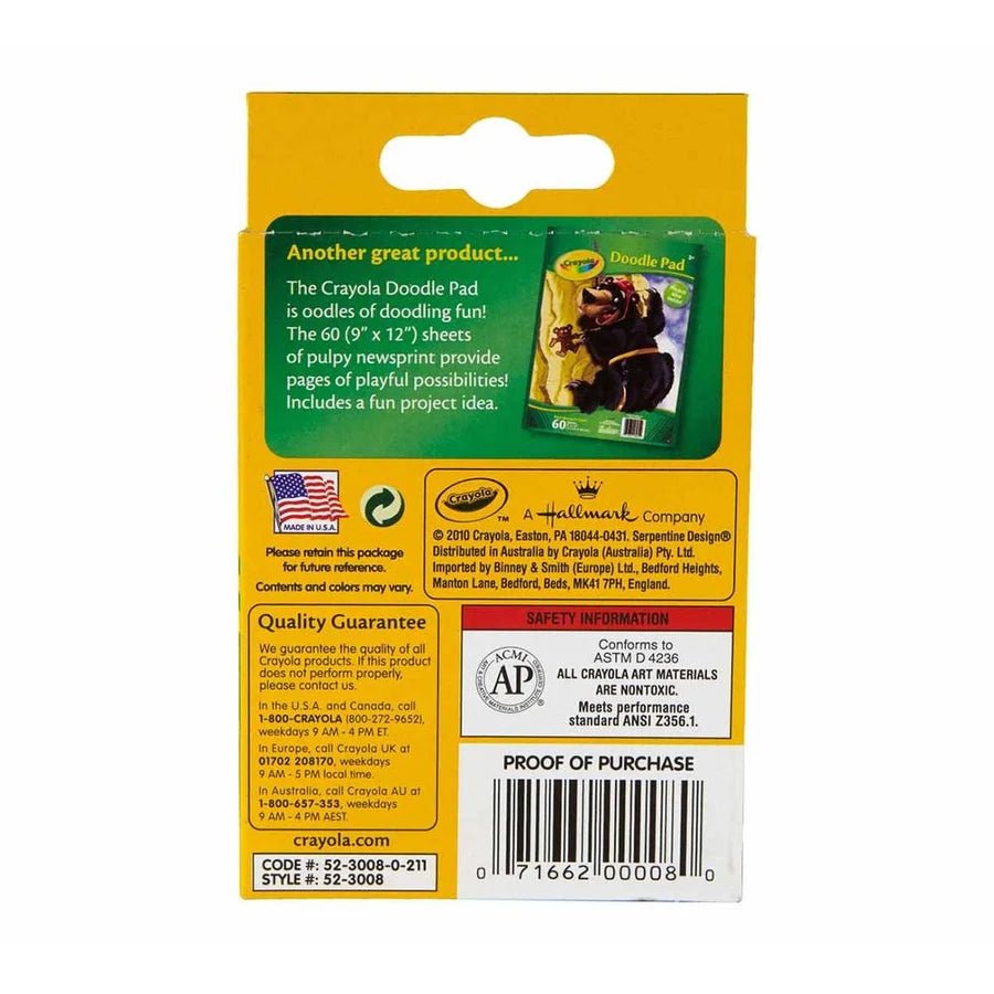 Crayola Color Pack Crayons 8ct | 52-3008 - Colorland Toys