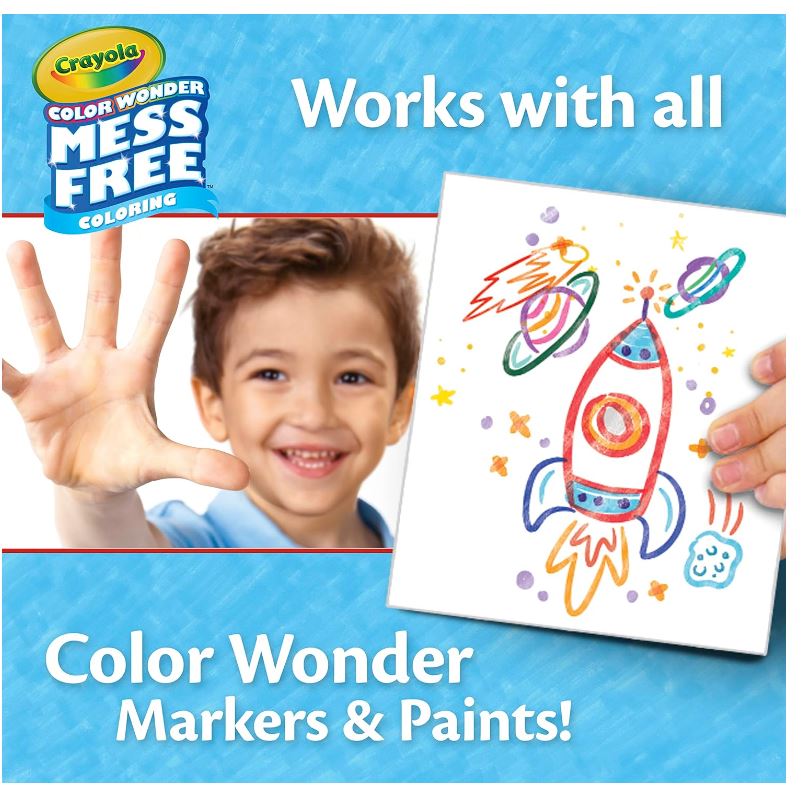 Crayola Color Wonder 50 Blank Coloring Pages — image 3