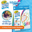 Crayola Color Wonder 8ct Paintbrush Pens CY75-2858