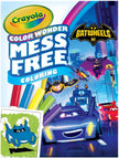 Crayola Color Wonder Coloring Pad & Markers, Batwheels CY75-2851