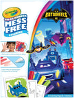 Crayola Color Wonder Coloring Pad & Markers, Batwheels CY75-2851