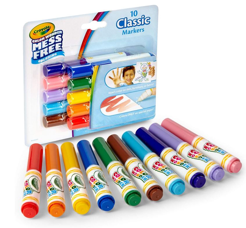 Crayola Color Wonder Markers - 10 Classic Colors - Colorland Toys