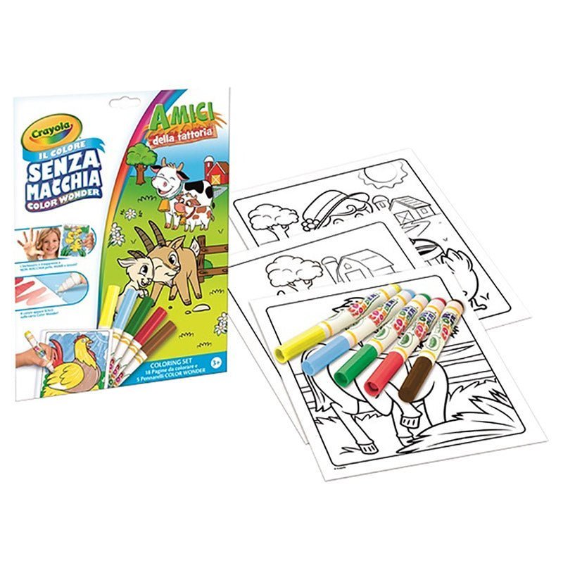 Crayola Color Wonder Mess Free Colouring Animal Friends CY75-2817 — image 2