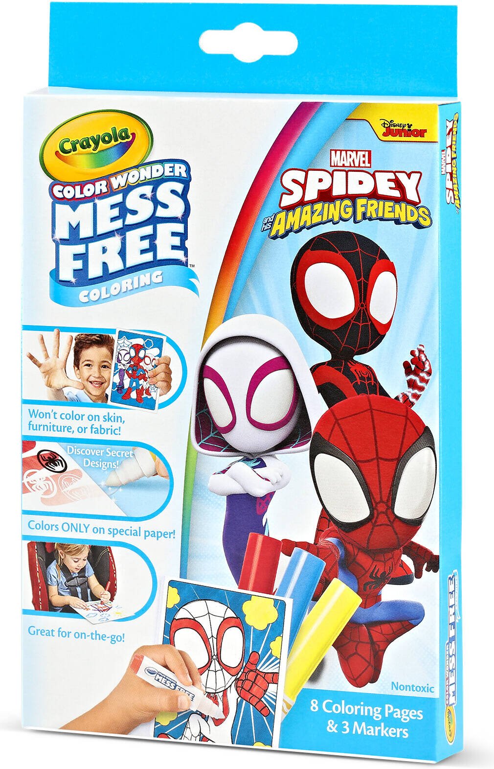 Crayola Color Wonder Mini Box Set – Spidey CY75-2830 — image 1
