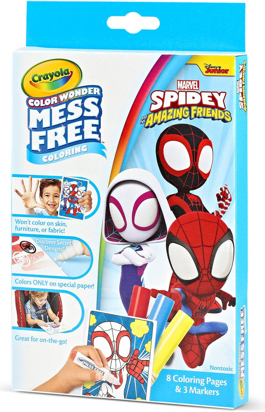 Crayola Color Wonder Mini Box Set – Spidey CY75-2830