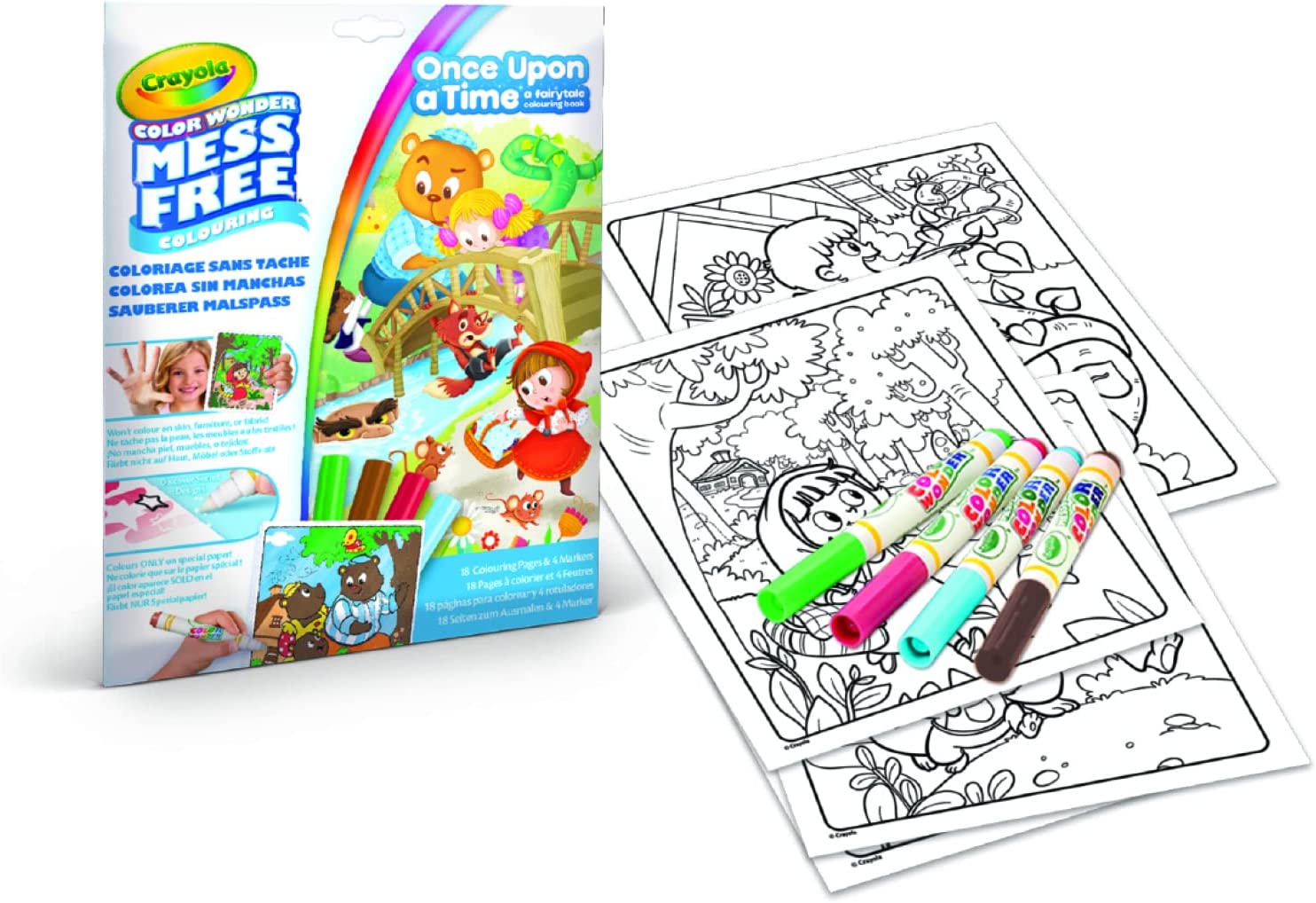 Crayola Color Wonder Set Mess Free Colouring Once Upon A Time CY75 - 2816 - Colorland Toys