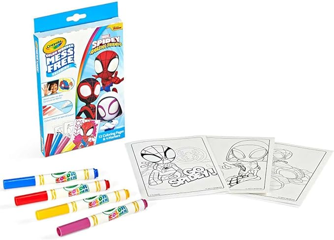 Crayola Color Wonder Spidey And His Amazing Friends Mini Box Set - Colorland Toys