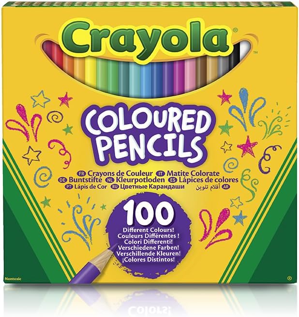 Crayola Colored Pencils 100 Peices — image 1