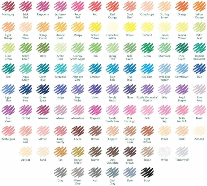 Crayola Colored Pencils 100 Peices - Colorland Toys