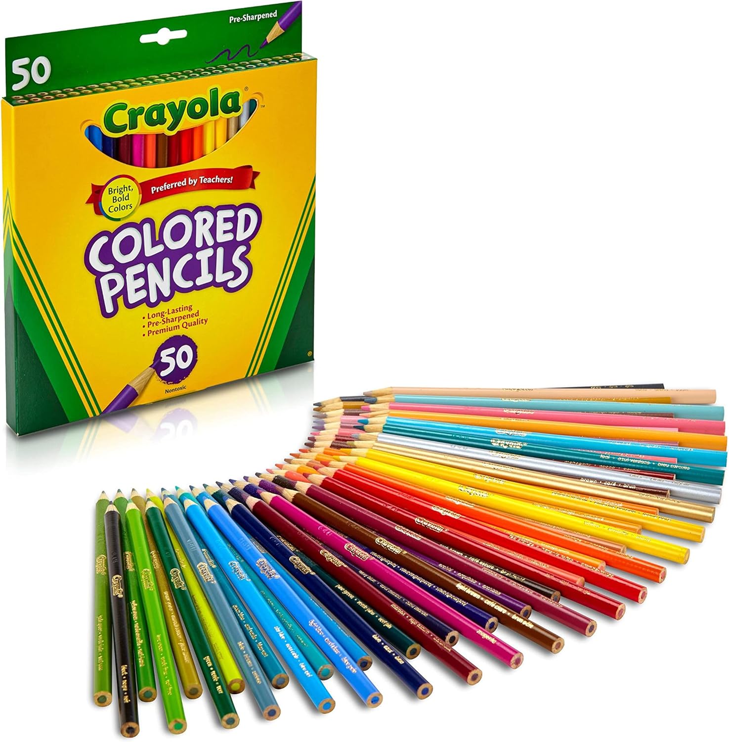 Crayola Colored Pencils 50ct CY68 - 4050 - Colorland Toys