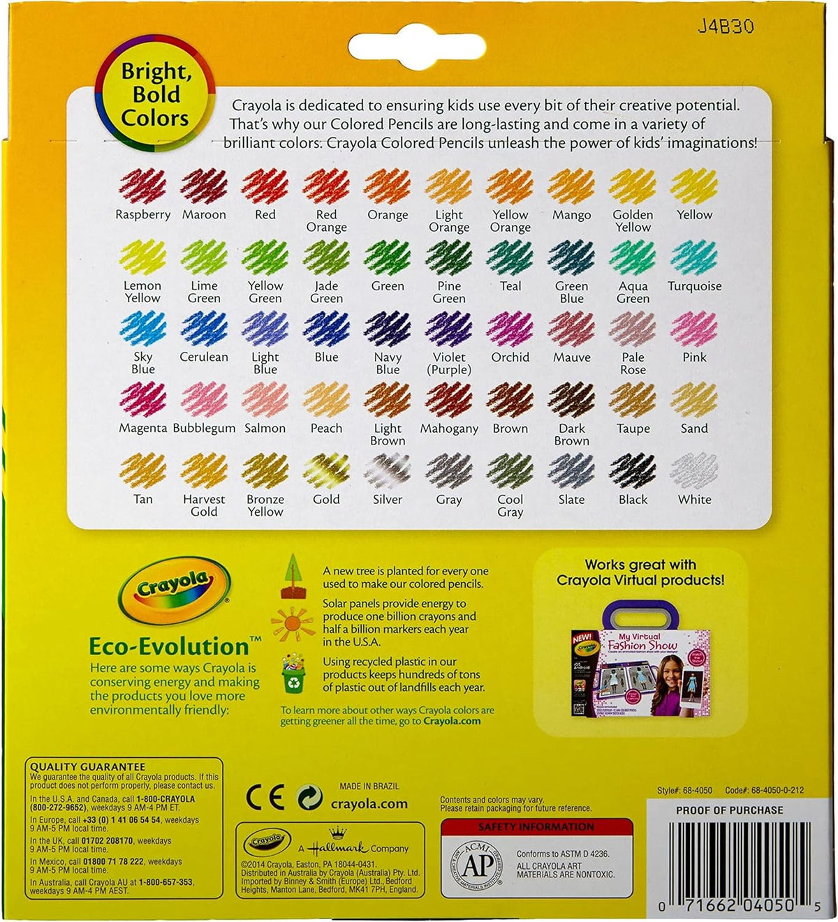 Crayola Colored Pencils 50ct CY68-4050 — image 2