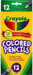 Crayola Colored Pencils Long 12ct 68-4012