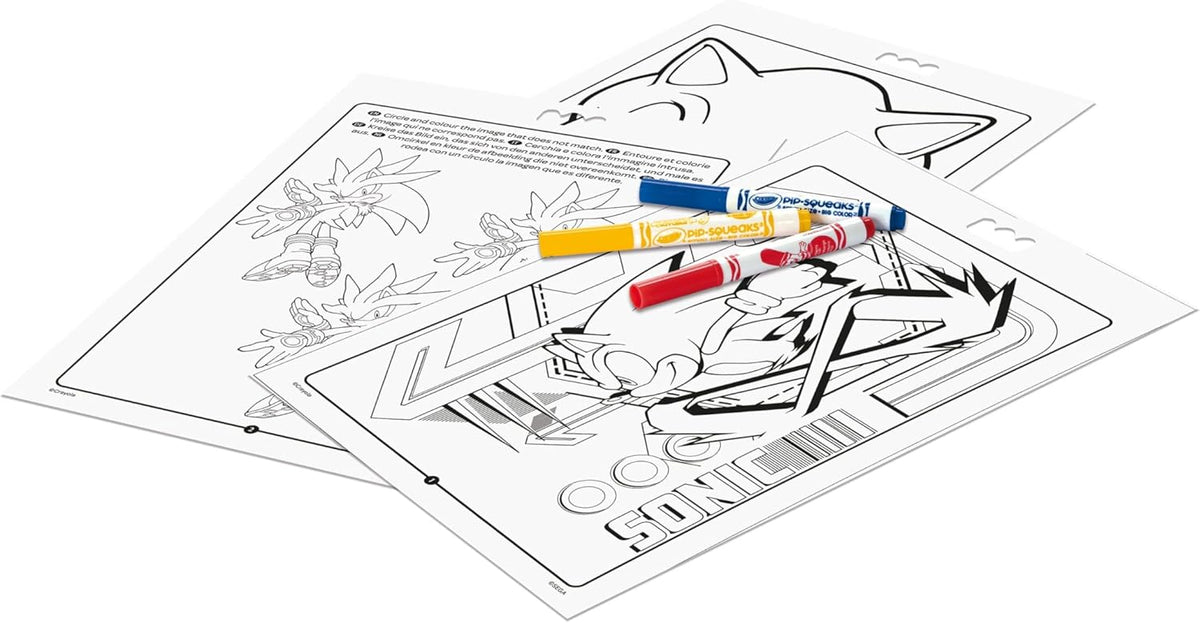 Crayola Coloring & Activity Album Sonic CY04-0866G — image 6