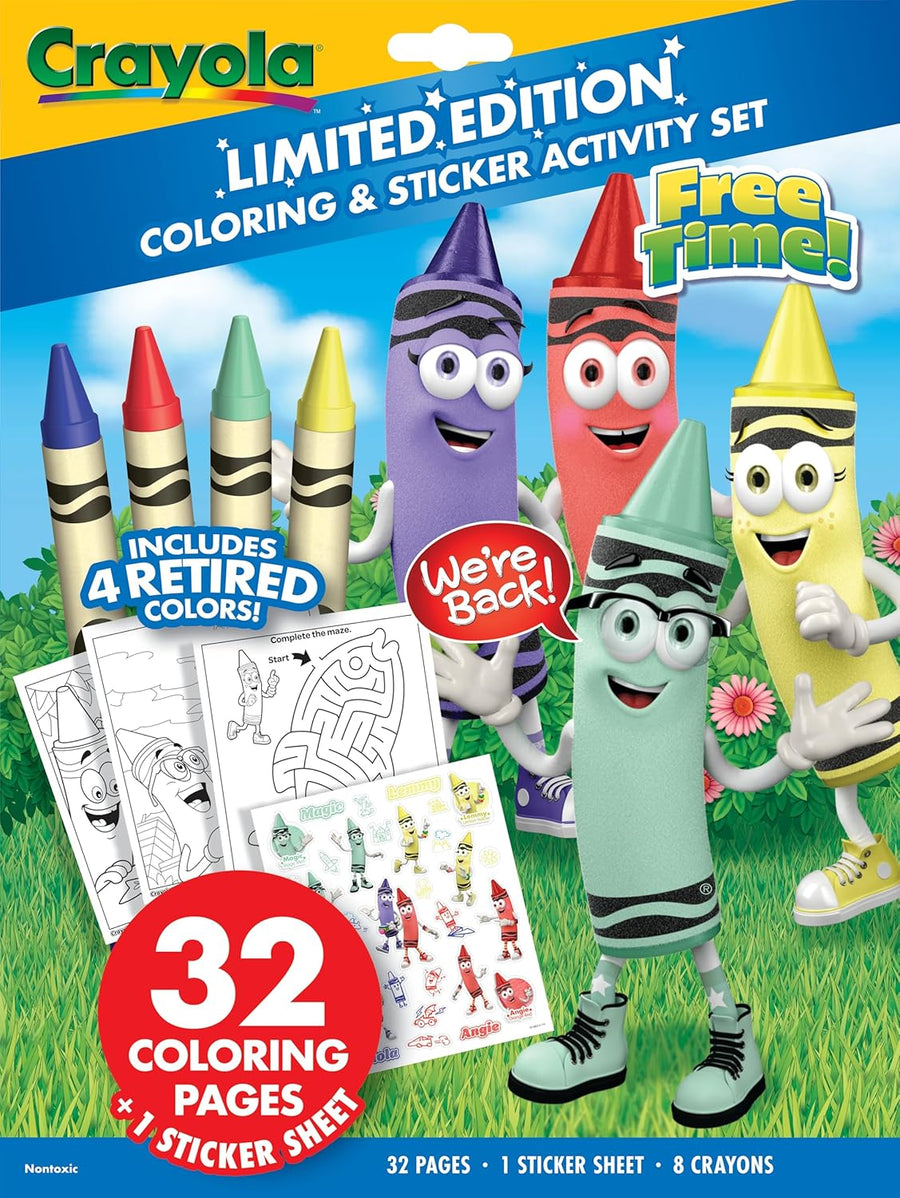 Crayola Coloring & Activity Set Free Time CY04-0863
