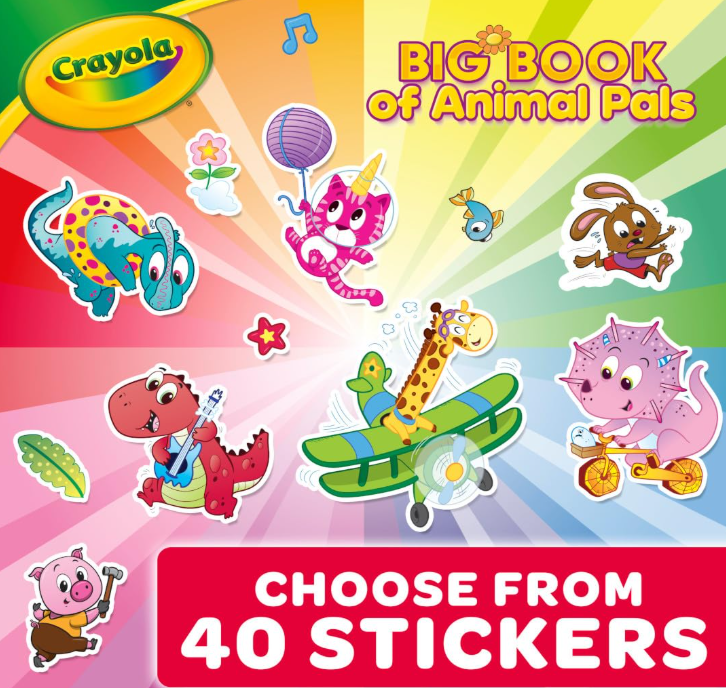 Crayola Coloring Book - Big Book Of Pals 288pages CY04 - 2731 - Colorland Toys