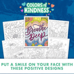 Crayola Colors of Kindness Spread Your Wings Adult Coloring Book CY04-2734
