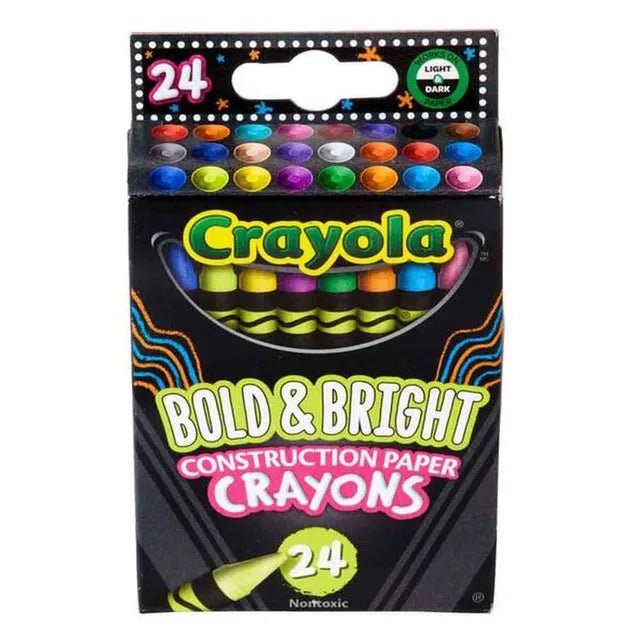 Crayola Colors Of The World 24ct Crayola Construction CY52-3463Paper Crayons — image 1