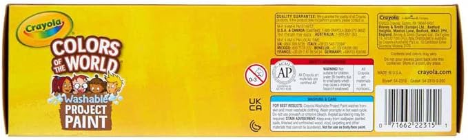 Crayola Colors of the World Project Paint 10ct CY54-2315 — image 2