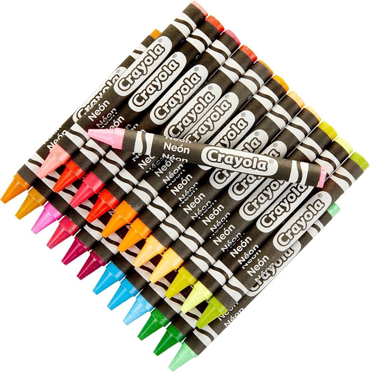 Crayola Crayons Neon 24/Pkg 52 - 3410 - Colorland Toys